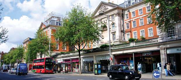 London's Belgravia neighborhood