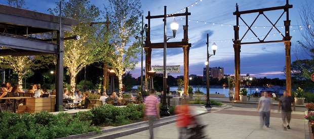River Bar patio, Photo by Ken Richardson