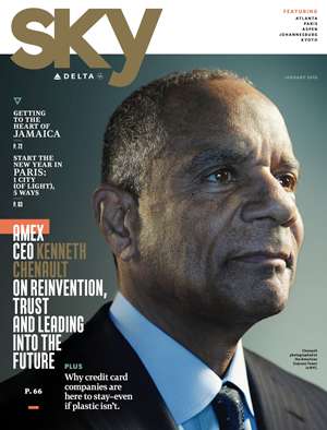 Kenneth Chenault, Miller Mobley, Delta Sky Magazine