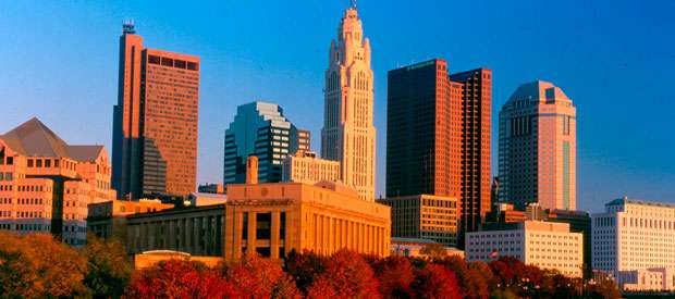 Columbus in autumn