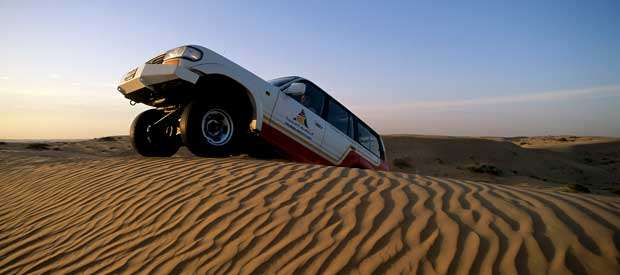 Dune bashing