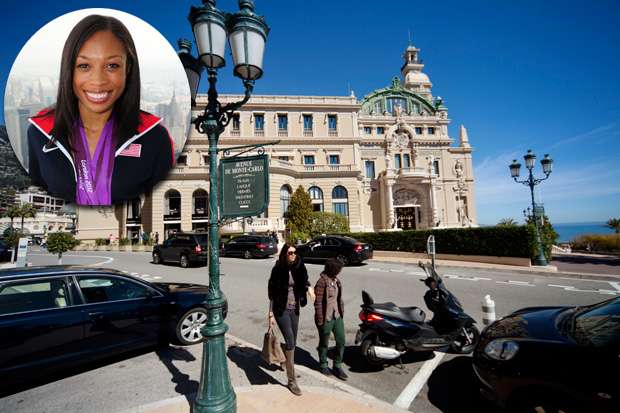 Monaco, Allyson Felix