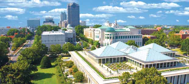Raleigh skyline, North Carolina