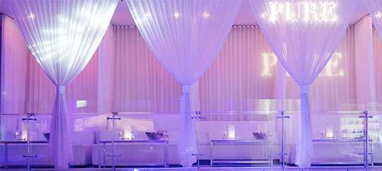 Interior shot of PURE