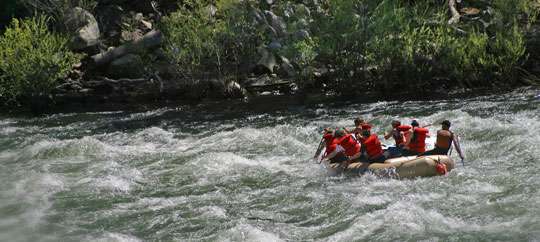 Raft the Spokane River
