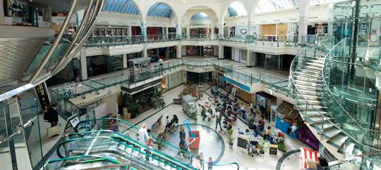 triangle shopping center