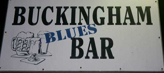 Buckingham Blues Bar