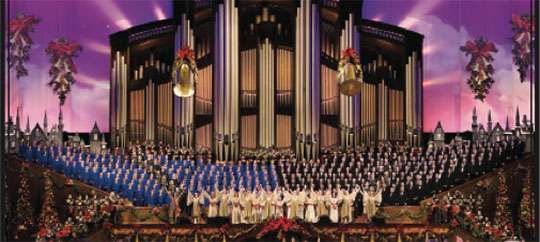 Mormon Tabernacle Choir at Temple Square