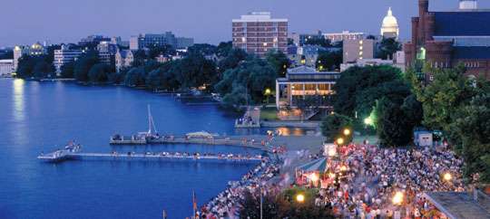 Memorial Union Terrace and Lakeshore Path