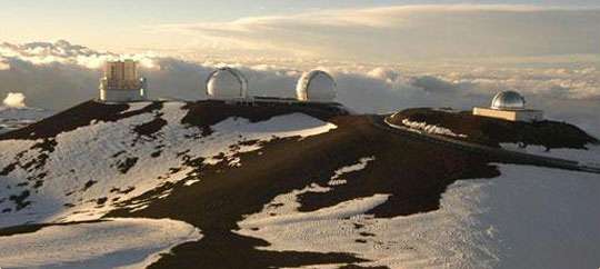 Stargazing atop Mauna Kea