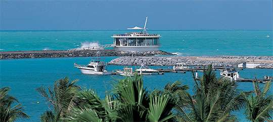 Aerial view of Jumeriah Beach Hotel