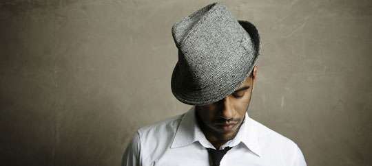 man in fedora