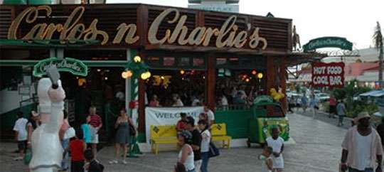 Outside shot of Carlos'n Charlie's