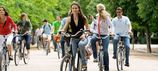 Madrid by bike