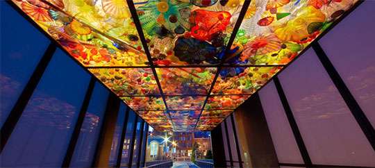 Chihuly Bridge of Glass Seattle