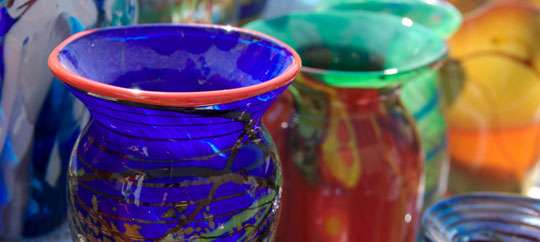 glass vases