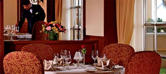 Interior shot of The Club Grill