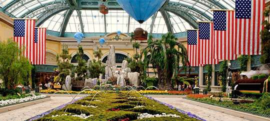 Bellagio conservatory and Botanical Garden