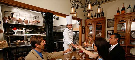 Victoria and Alberts chefs table