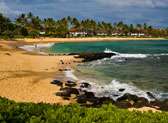 Surfing or Bodysurfing Poipu Beach