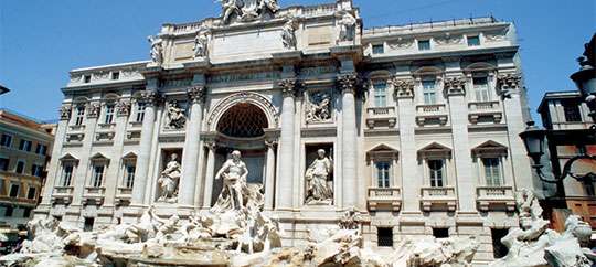 trevi fountain