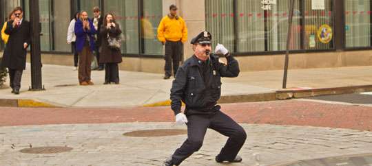 The Dancing Cop