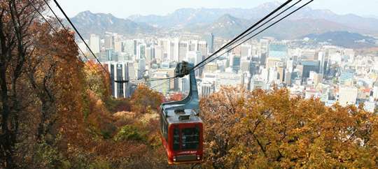 Namsan Cable Car Seoul