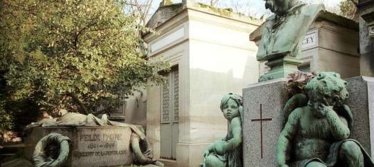 Exploring the Grand Pere Lachaise